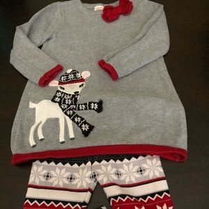 Gymboree Sweater dress and matching leggings